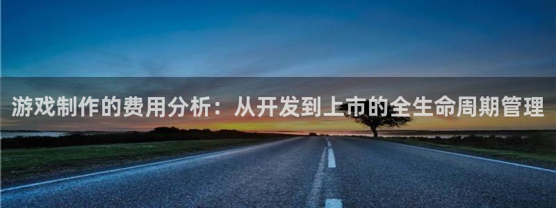沐鸣娱乐2可靠吗：游戏制作的费用分析：从开发到上市的全生命周期管理